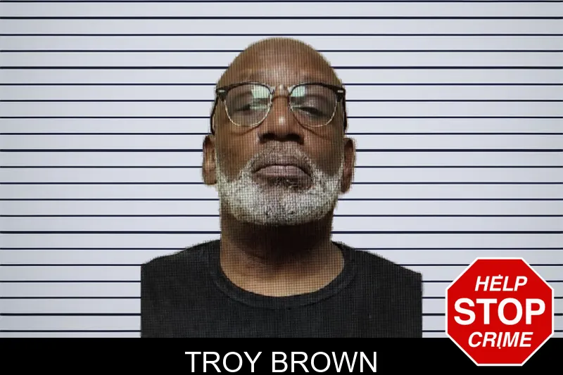Troy Brown mugshot