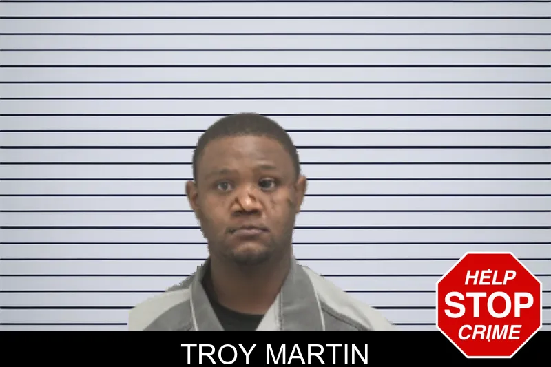 Troy Martin mugshot