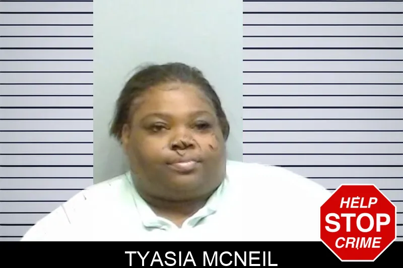 Tyasia McNeil mugshot