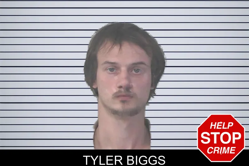 Tyler Biggs mugshot