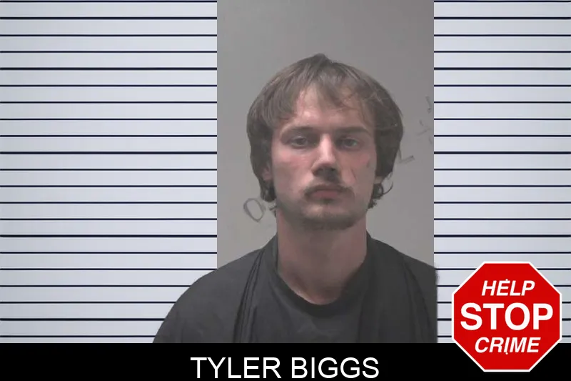 Tyler Biggs mugshot