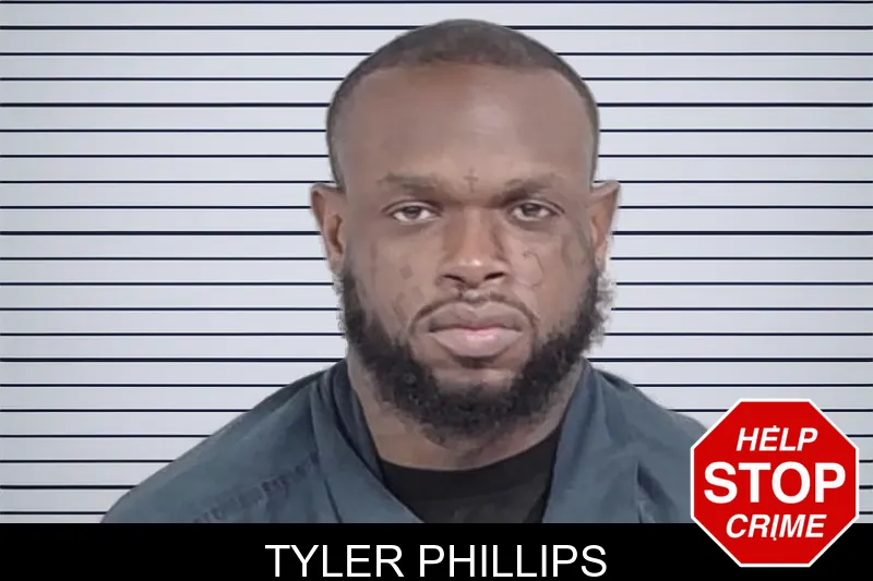 Tyler Phillips mugshot