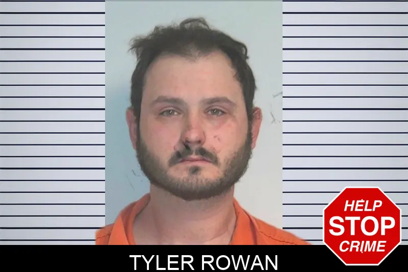 Tyler Rowan mugshot
