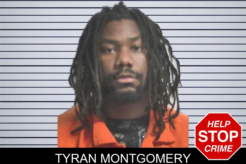 Tyran Montgomery mugshot