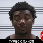 Tyreck Sands mugshot