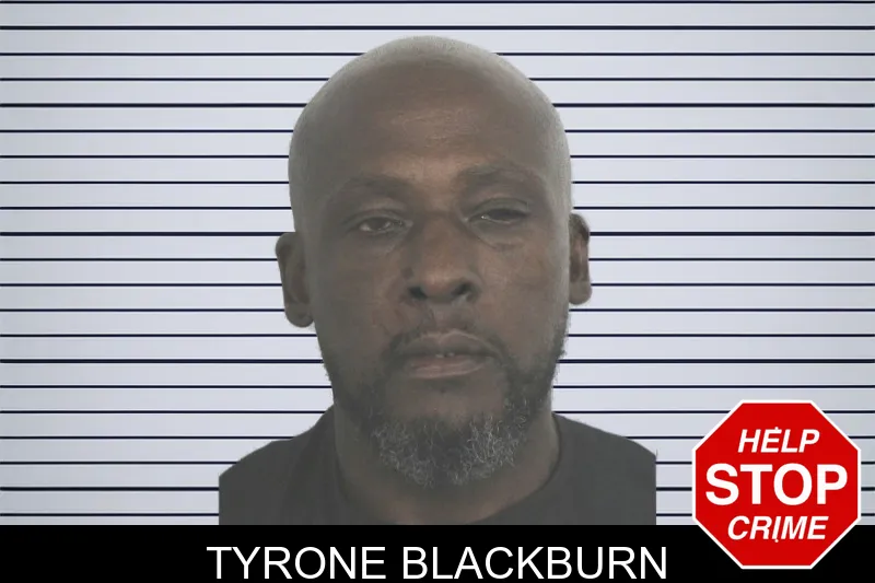 Tyrone Blackburn mugshot – Floyd County , Georgia Tyrone Blackburn mugshot