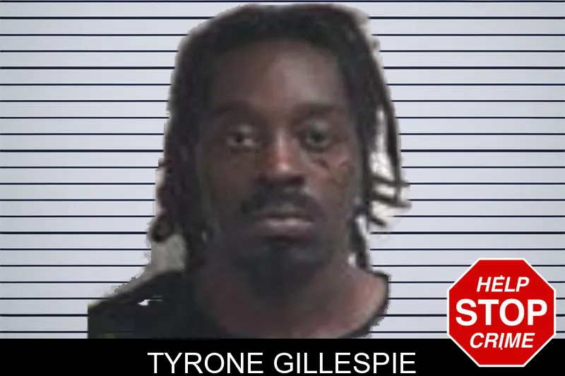 Tyrone Gillespie mugshot