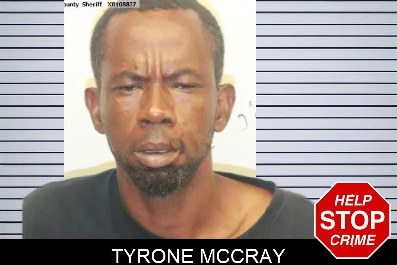 Tyrone McCray mugshot