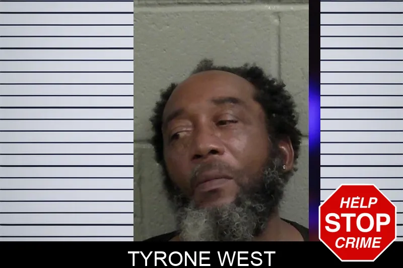 Tyrone West mugshot