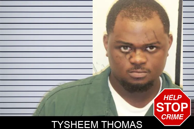 Tysheem Thomas mugshot – Chatham County , Georgia Tysheem Thomas mugshot