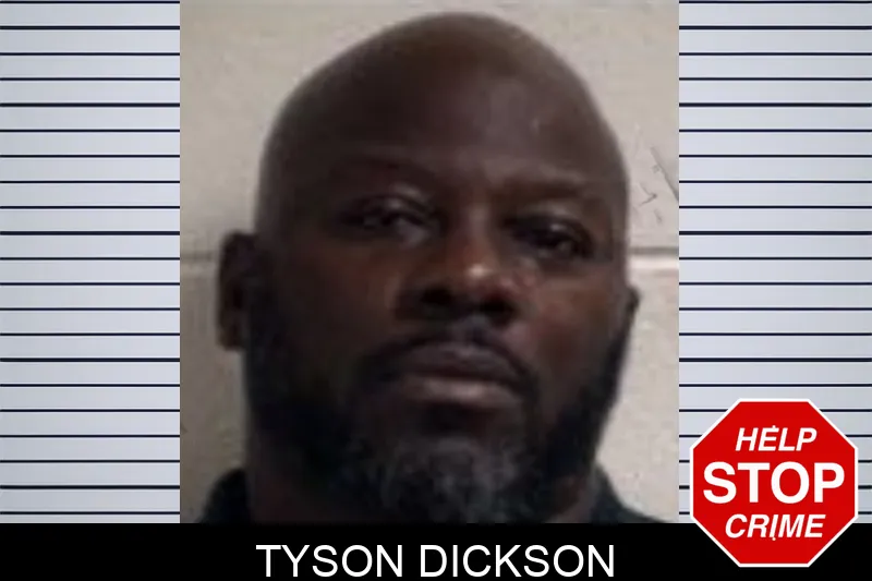 Tyson Dickson mugshot