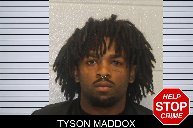 Tyson Maddox mugshot