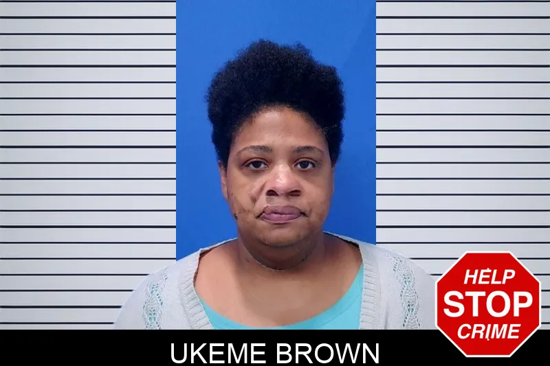 Ukeme Brown mugshot