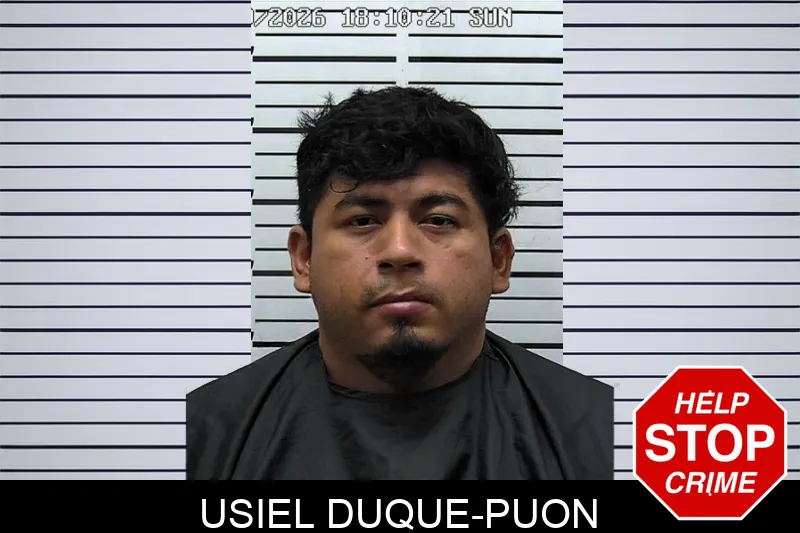 Usiel Duque-Puon mugshot – Hart County , Georgia Usiel Duque-Puon mugshot
