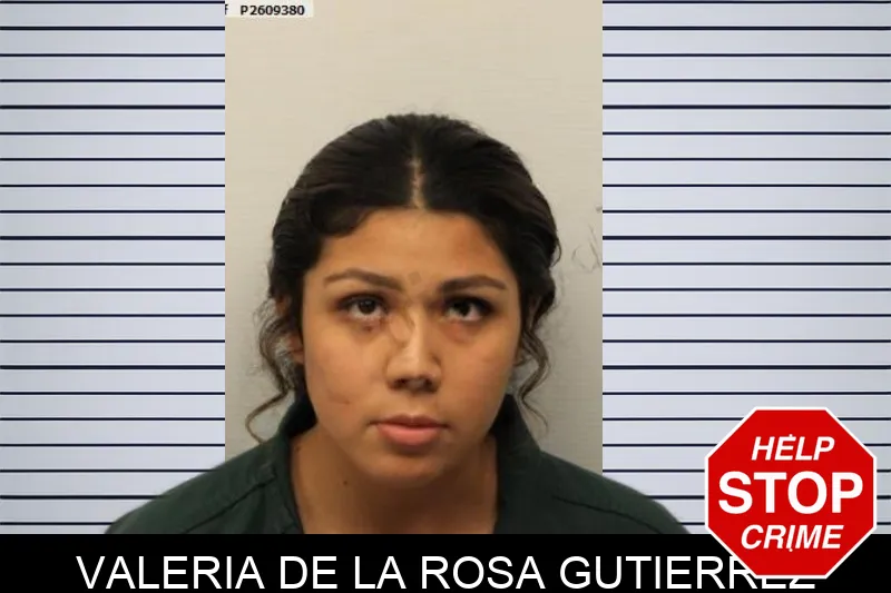 Valeria De La Rosa Gutierrez mugshot