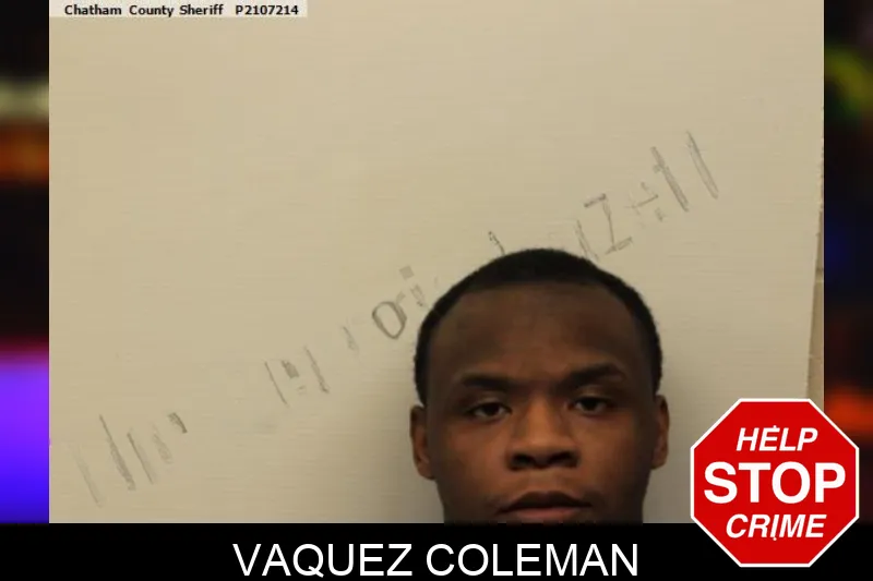 Vaquez Coleman mugshot