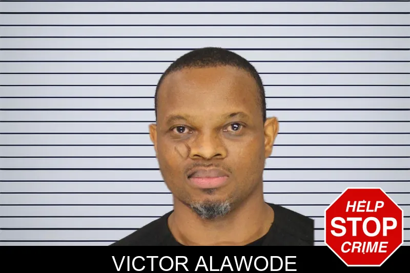 Victor Alawode mugshot