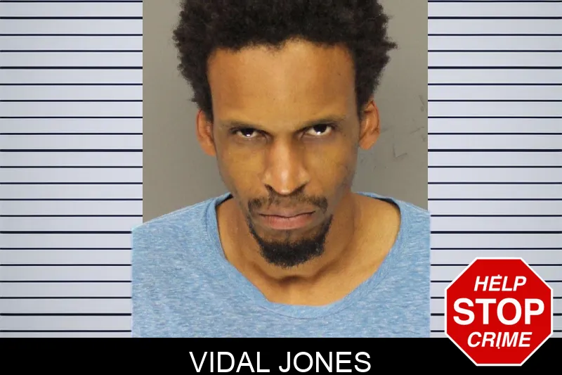 Vidal Jones mugshot