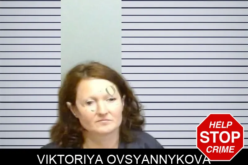 Viktoriya Ovsyannykova mugshot – Fulton County , Georgia Viktoriya Ovsyannykova mugshot