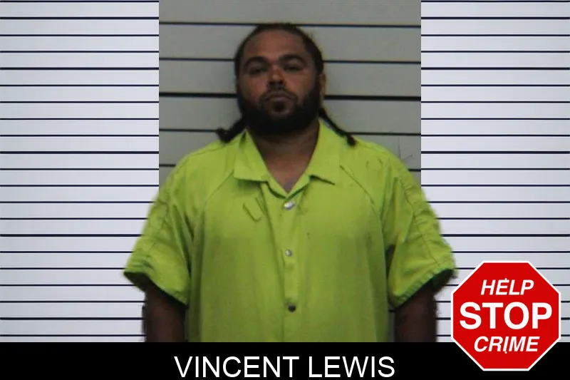 Vincent Lewis mugshot