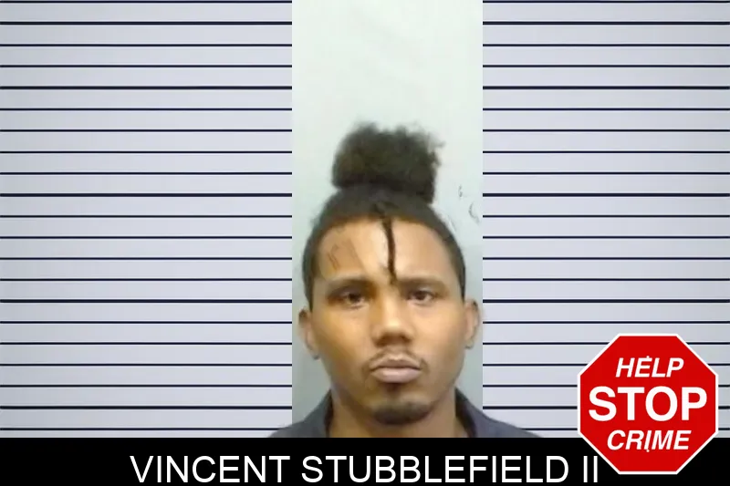 Vincent Stubblefield II mugshot – Fulton County , Georgia Vincent Stubblefield II mugshot