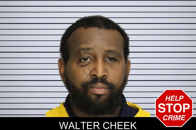 Walter Cheek mugshot