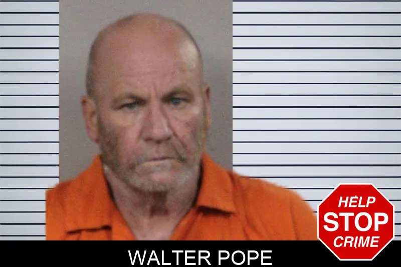 Walter Pope mugshot