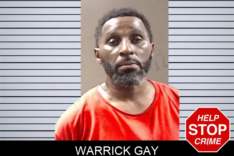 Warrick Gay mugshot