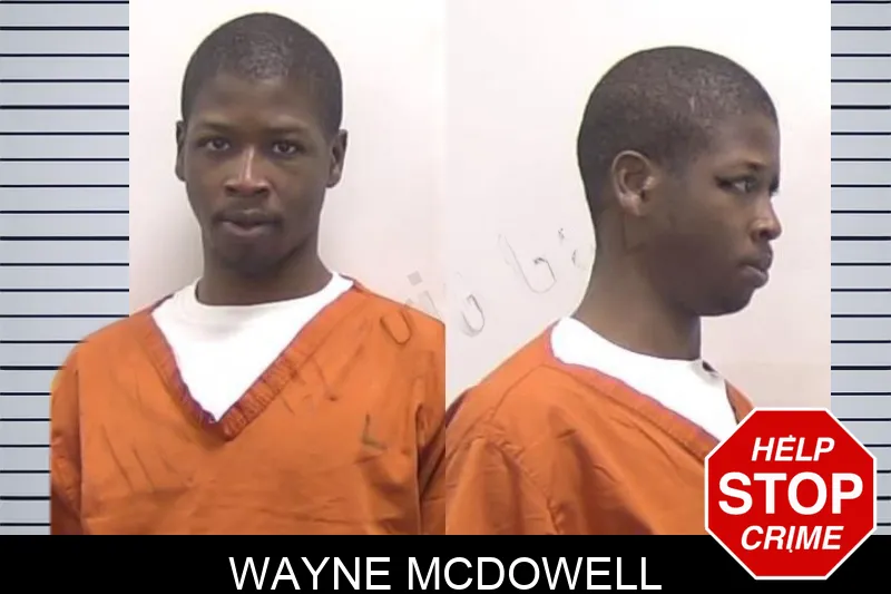 Wayne McDowell mugshot