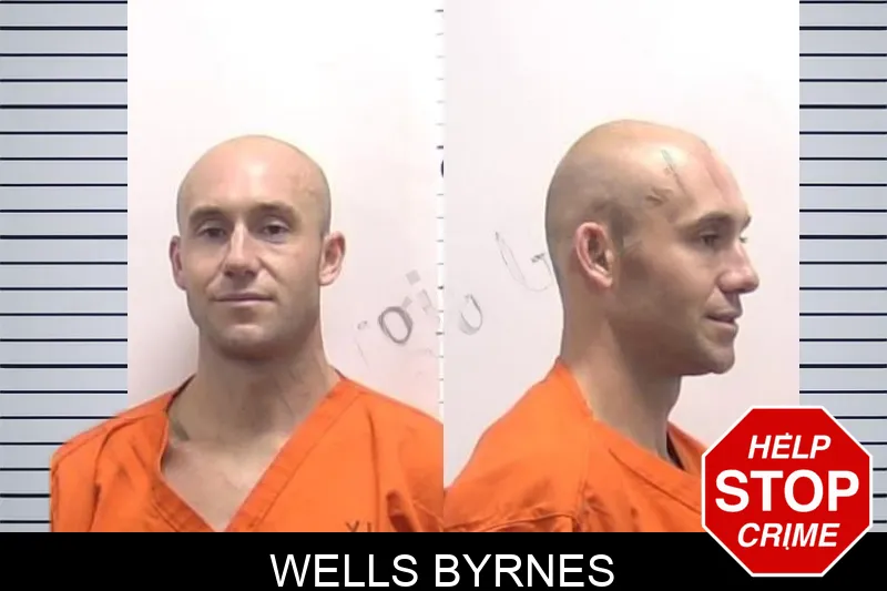 Wells Byrnes mugshot
