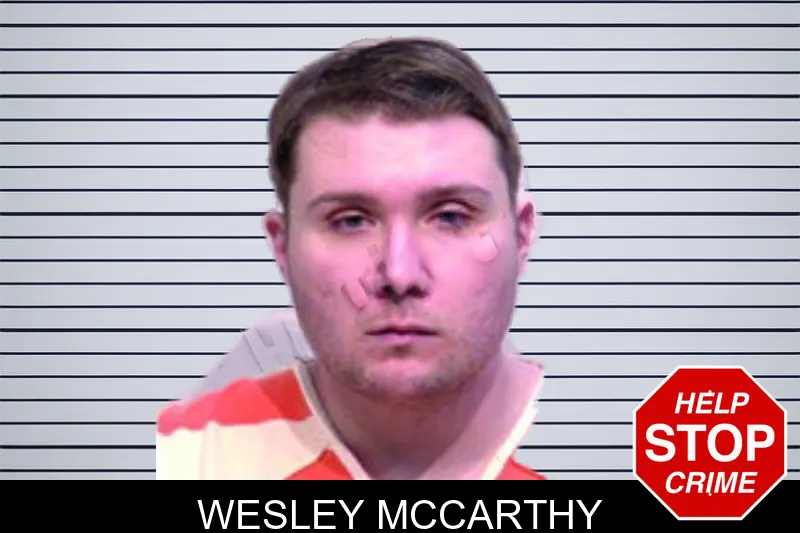 Wesley McCarthy mugshot – Bartow County , Georgia Wesley McCarthy mugshot