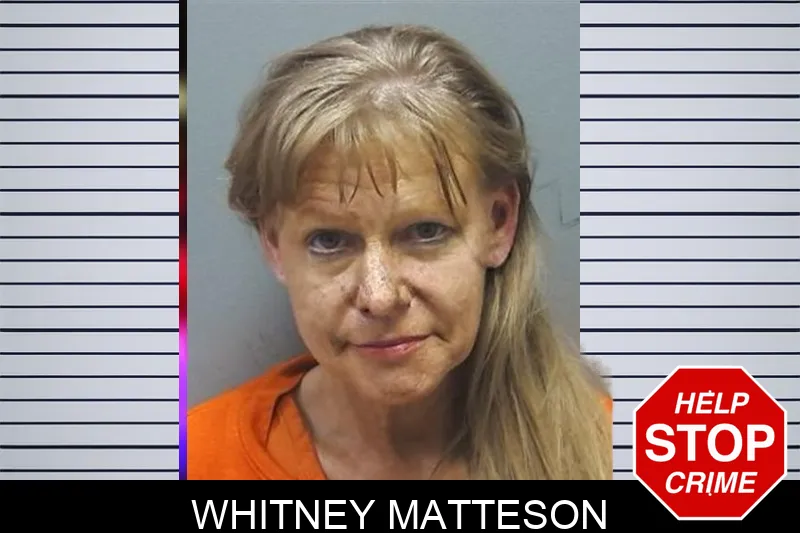 Whitney Matteson mugshot