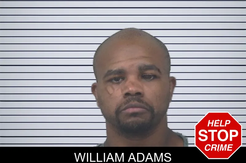 William Adams mugshot