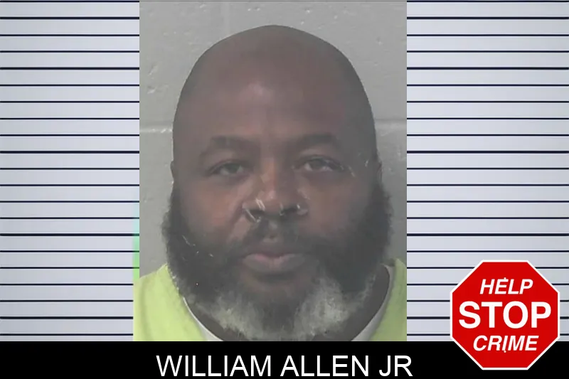 William Allen Jr mugshot