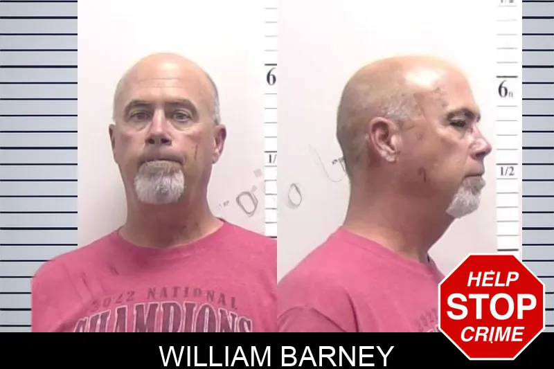 William Barney mugshot