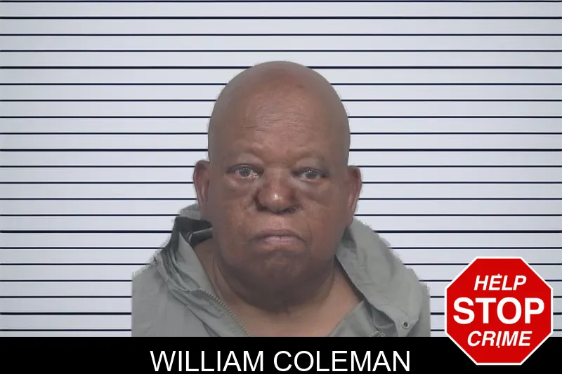 William Coleman mugshot