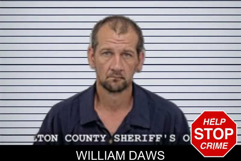 William Daws mugshot