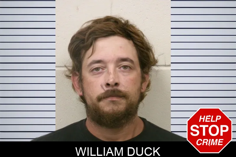 William Duck mugshot
