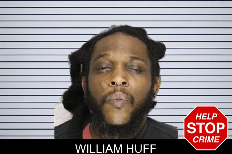 William Huff mugshot