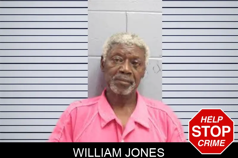 William Jones mugshot