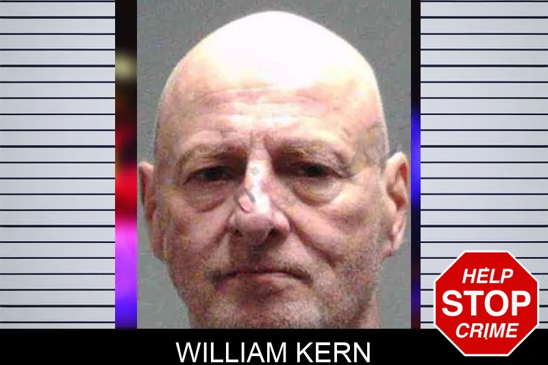 William Kern mugshot