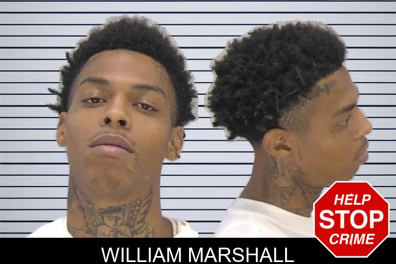 William Marshall mugshot