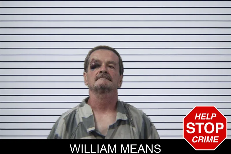 William Means mugshot