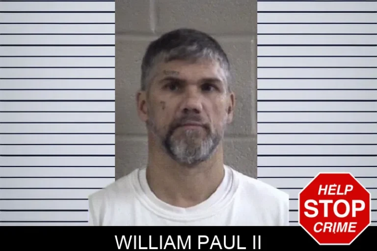 William Paul II mugshot – Whitfield County , Georgia William Paul II