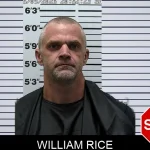 William Rice mugshot