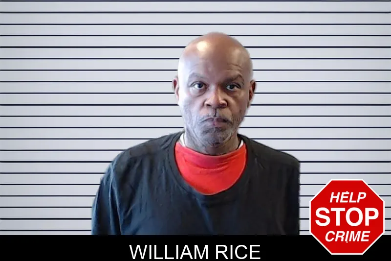William Rice mugshot