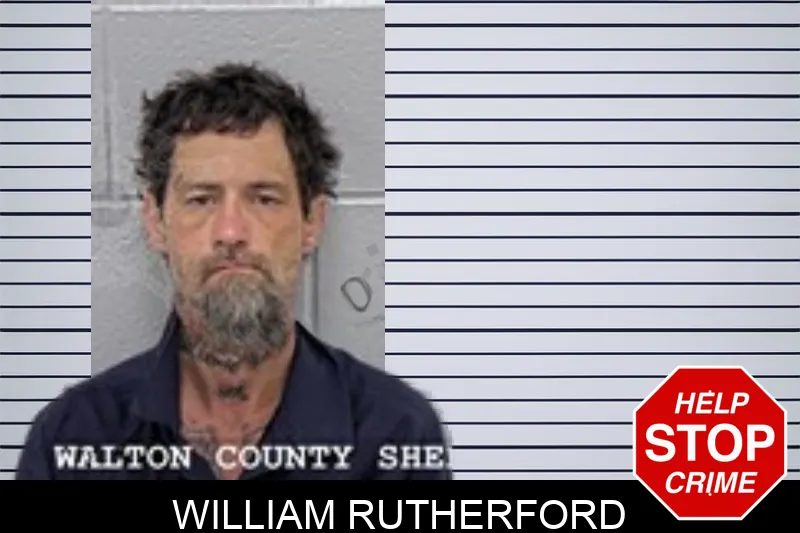 William Rutherford mugshot