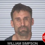 William Simpson mugshot