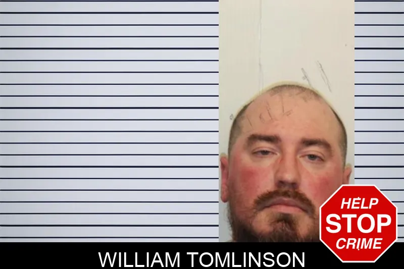 William Tomlinson mugshot