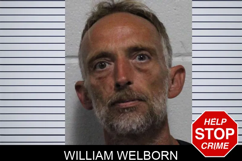 William Welborn mugshot
